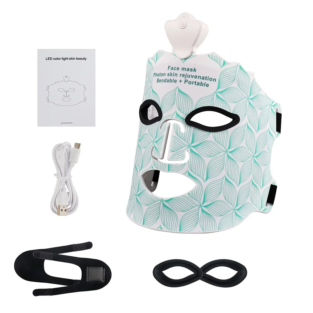 Photon Silicone Face LED Mask
