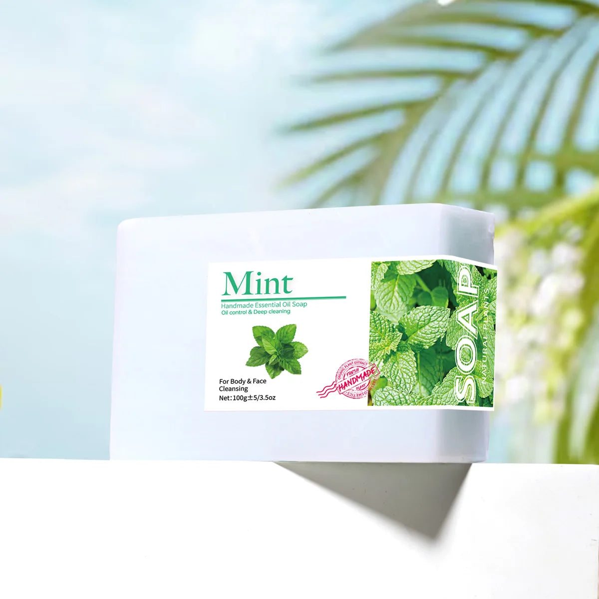 Mint Essential Oil Cleansing Soap
