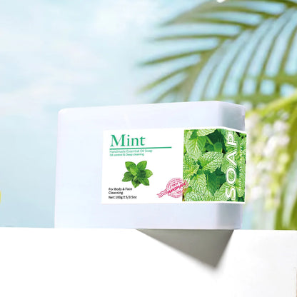 Mint Essential Oil Cleansing Soap