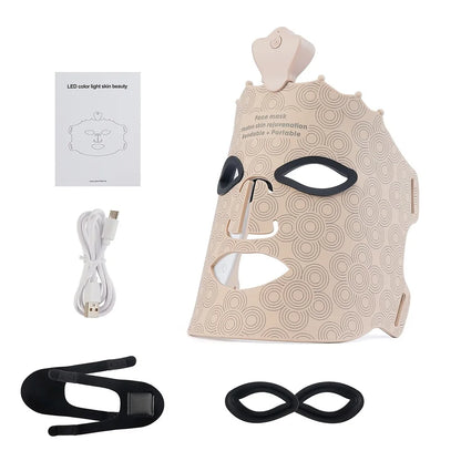 Photon Silicone Face LED Mask