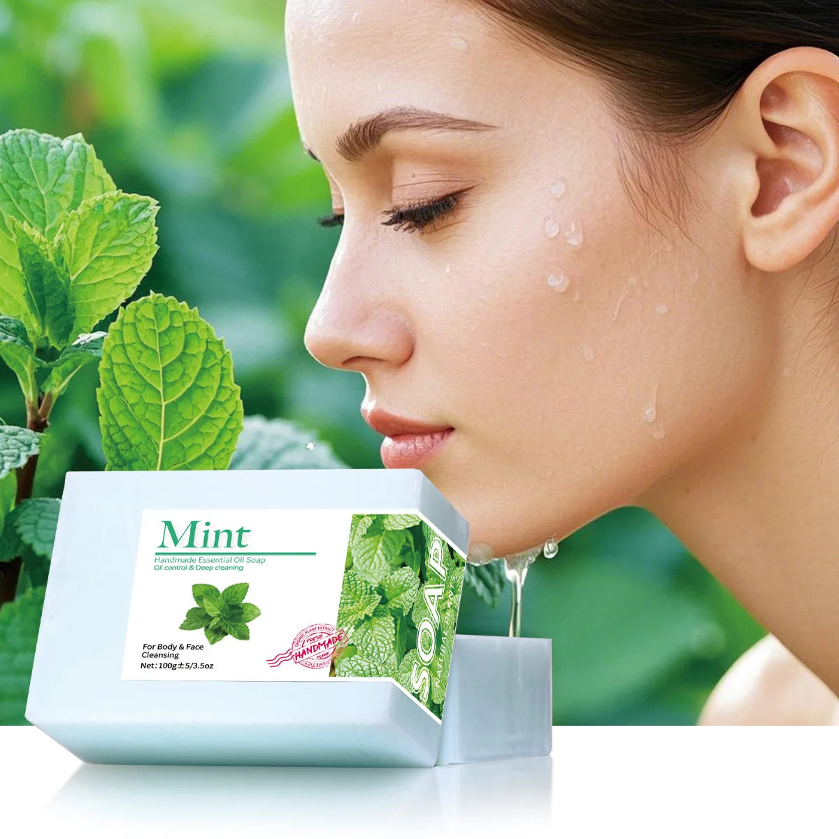 Mint Essential Oil Cleansing Soap
